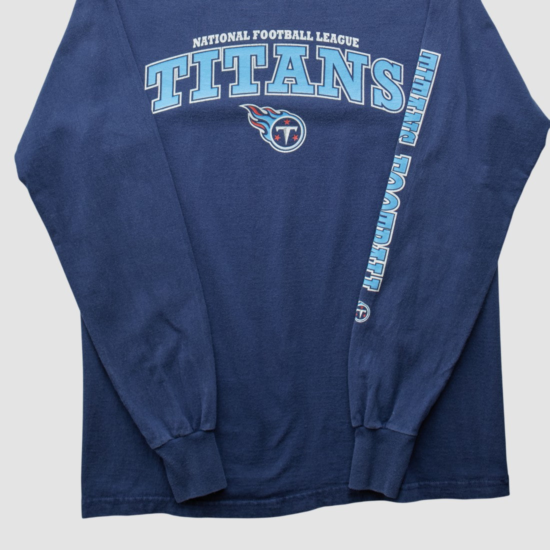 Tennessee Titans NFL 2000s Long Sleeve T-shirt - Navy Vintage - Fanatics