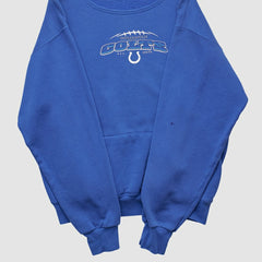Indianapolis Colts 2000s Pullover Sweatshirt - Blue Vintage - Fanatics