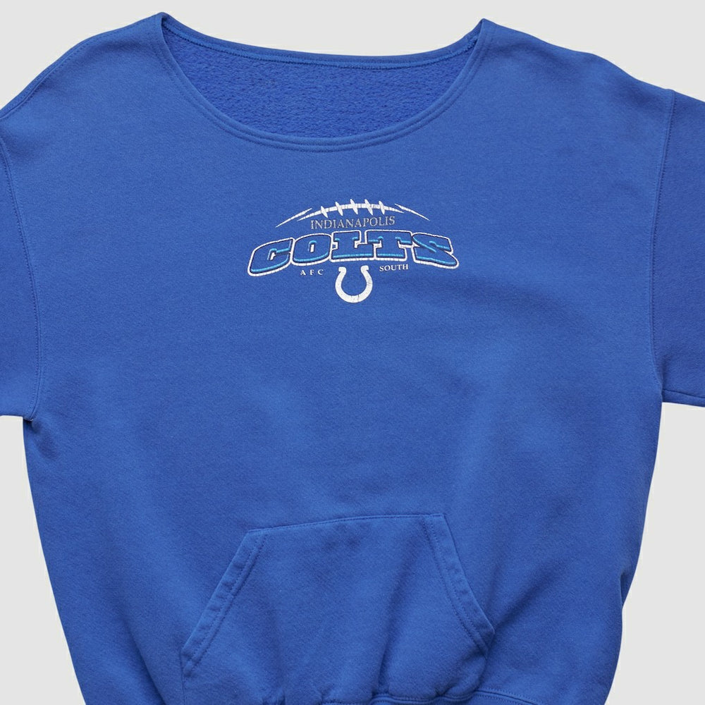 Indianapolis Colts 2000s Pullover Sweatshirt - Blue Vintage - Fanatics