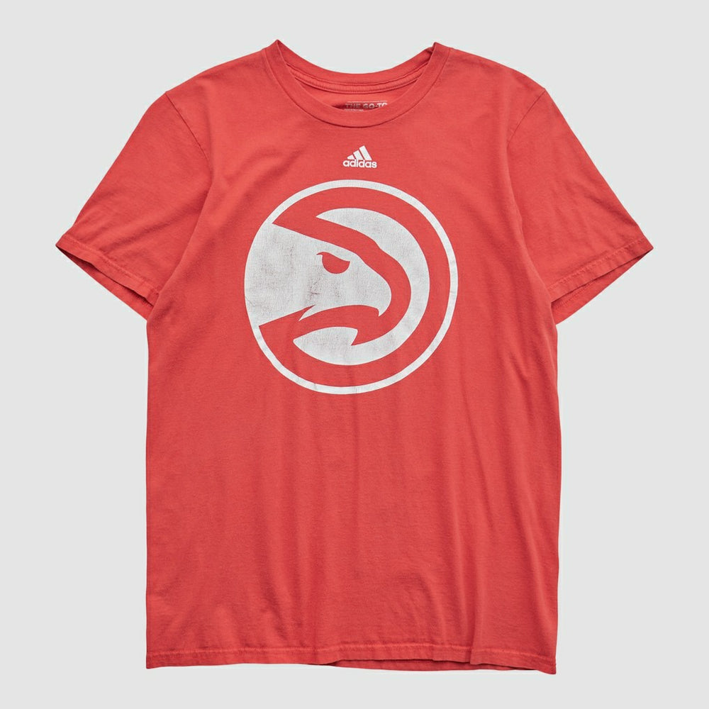 Adidas Atlanta Hawks 2010s T-shirt Red Vintage