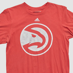 Adidas Atlanta Hawks 2010s T-shirt Red Vintage