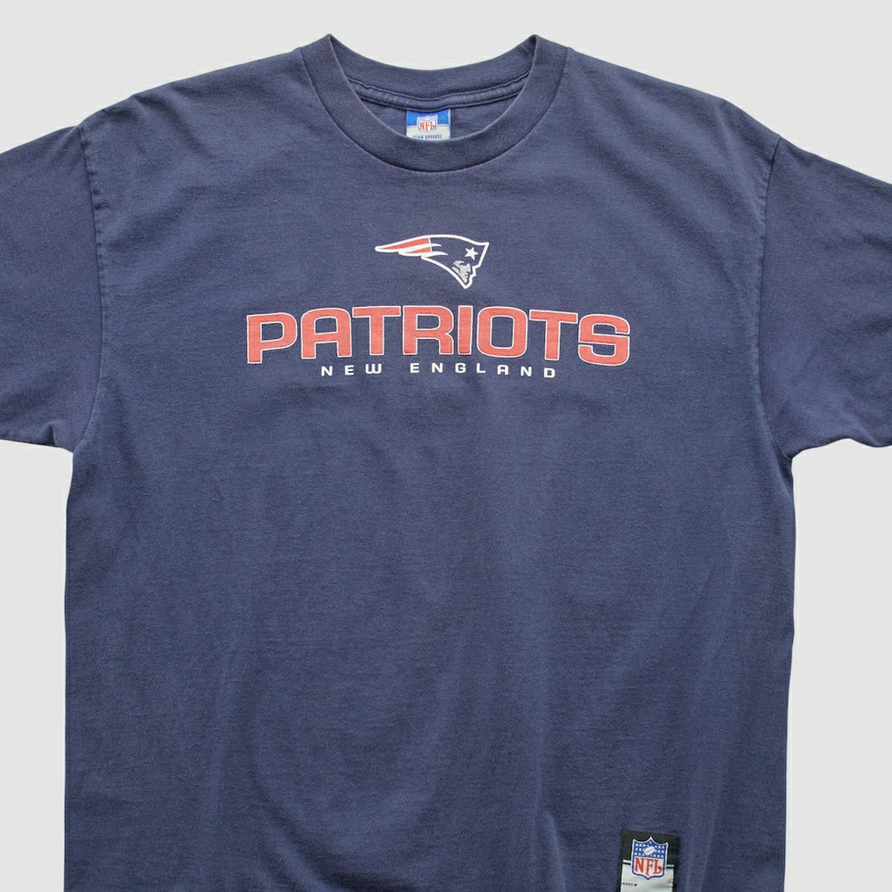 New England Patriots Reebok 2000s T-shirt - Navy Vintage - Fanatics