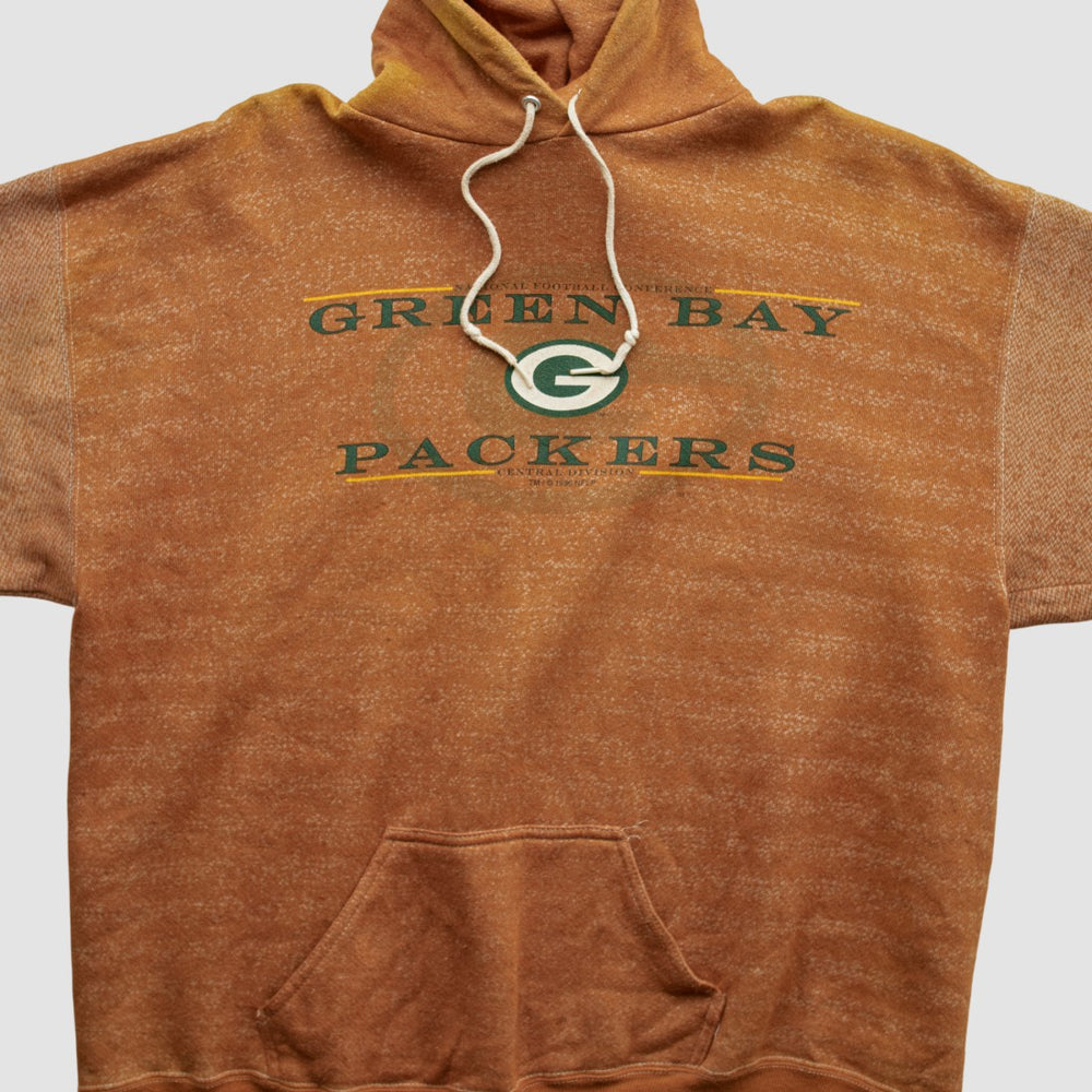 Green Bay Packers Galt Sand 90s Hooded Pullover Sweatshirt - Clay Vintage - Fanatics