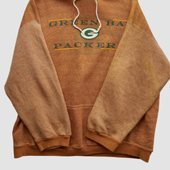 Green Bay Packers Galt Sand 90s Hooded Pullover Sweatshirt - Clay Vintage - Fanatics