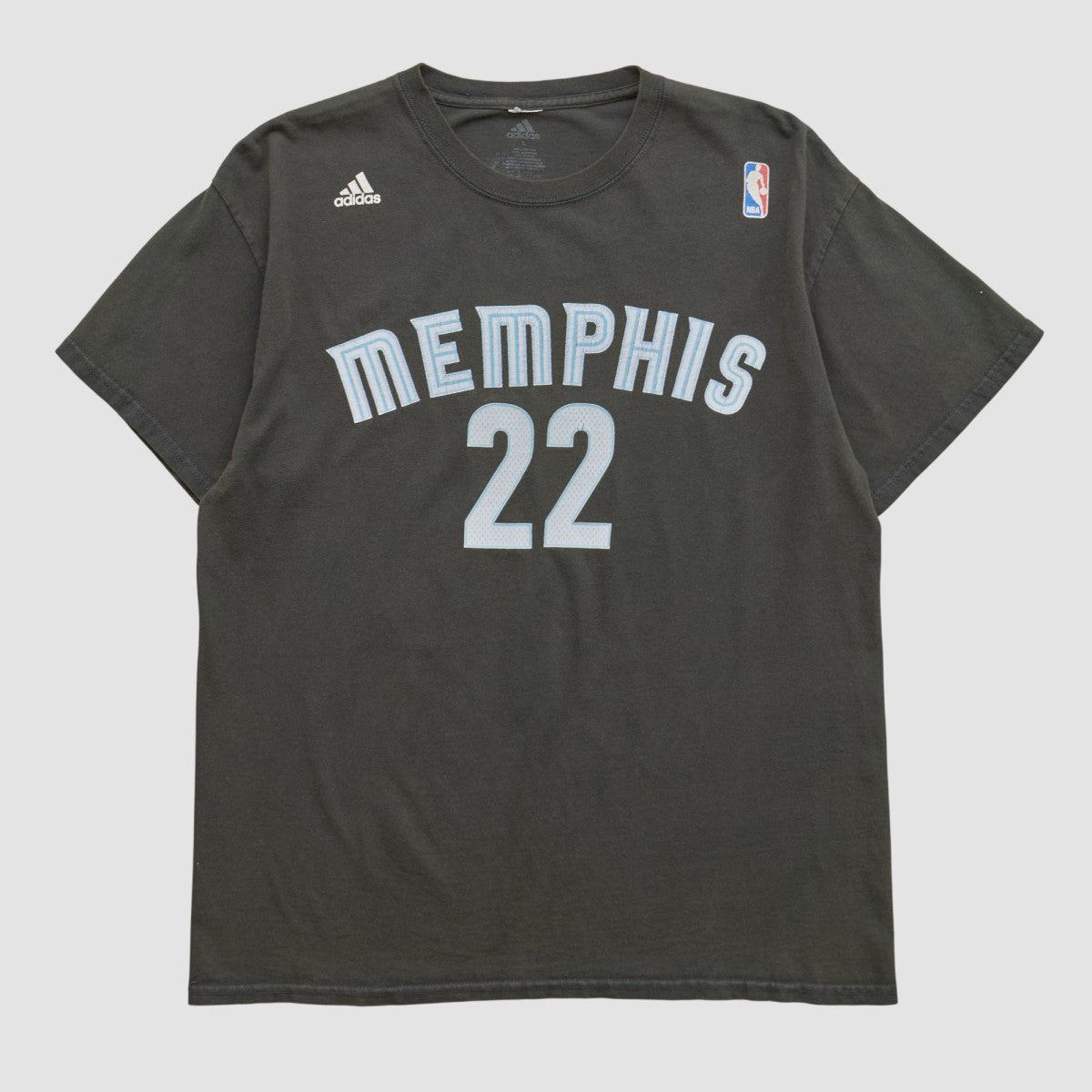 Adidas Memphis Grizzlies 2010s T-shirt Black Vintage