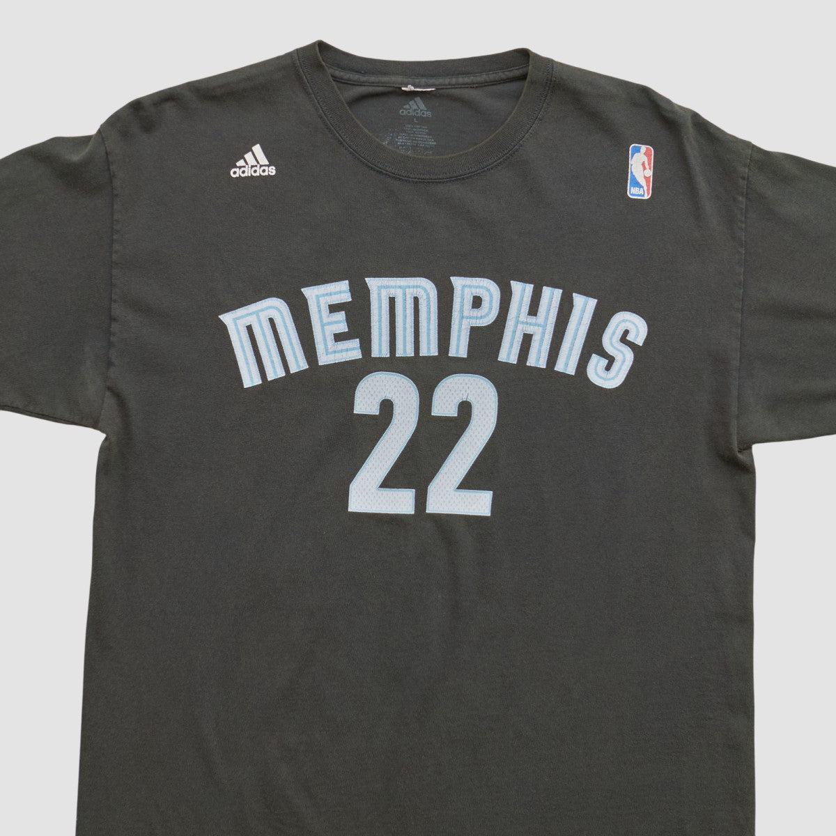 Adidas Memphis Grizzlies 2010s T-shirt Black Vintage