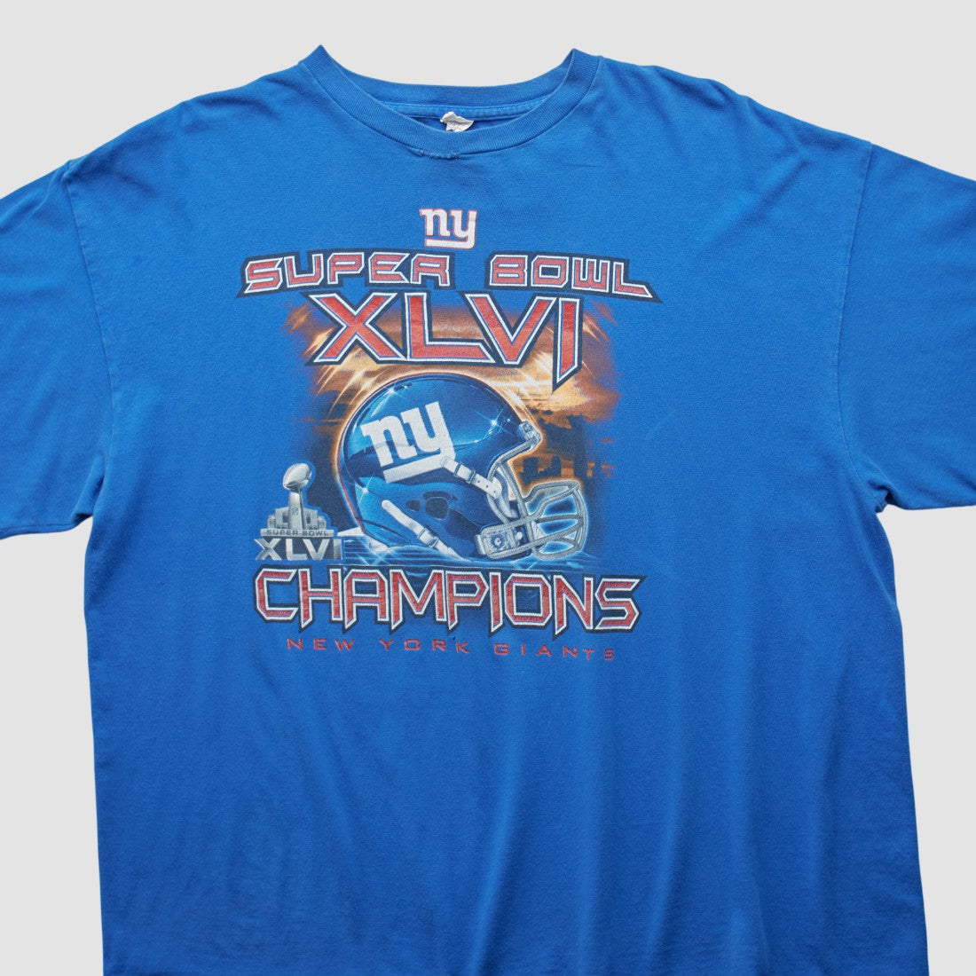 New York Giants Delta 2012 T-shirt - Blue Vintage - Fanatics