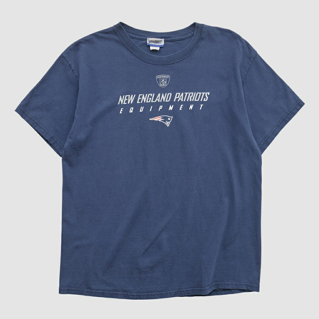 New England Patriots Reebok 2000s T-shirt - Navy Vintage - Fanatics