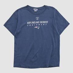 New England Patriots Reebok 2000s T-shirt - Navy Vintage - Fanatics