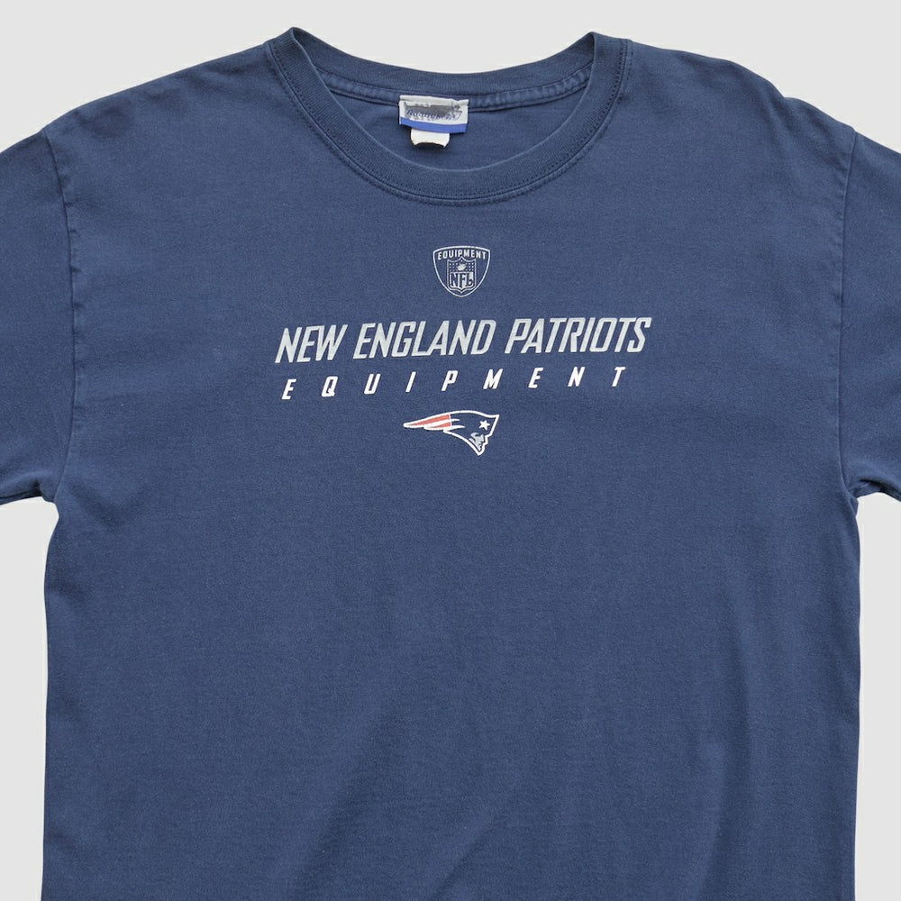New England Patriots Reebok 2000s T-shirt - Navy Vintage - Fanatics