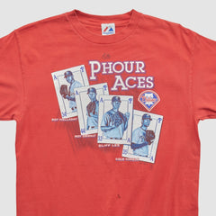 Philadelphia Phillies Majestic 2000s T-shirt Near Me