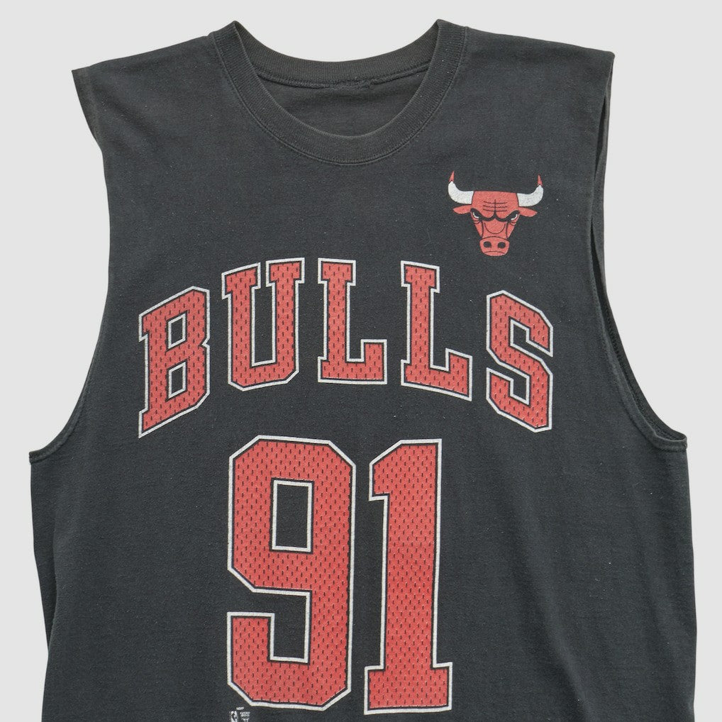 Vintage Chicago Bulls 90s Tank Black
