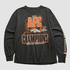 Denver Broncos NFL 2013 Long Sleeve T-shirt - Black Vintage - Fanatics