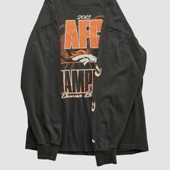 Denver Broncos NFL 2013 Long Sleeve T-shirt - Black Vintage - Fanatics