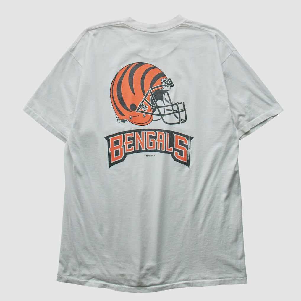 Cincinnati Bengals All Sport 90s T-shirt - White Vintage - Fanatics