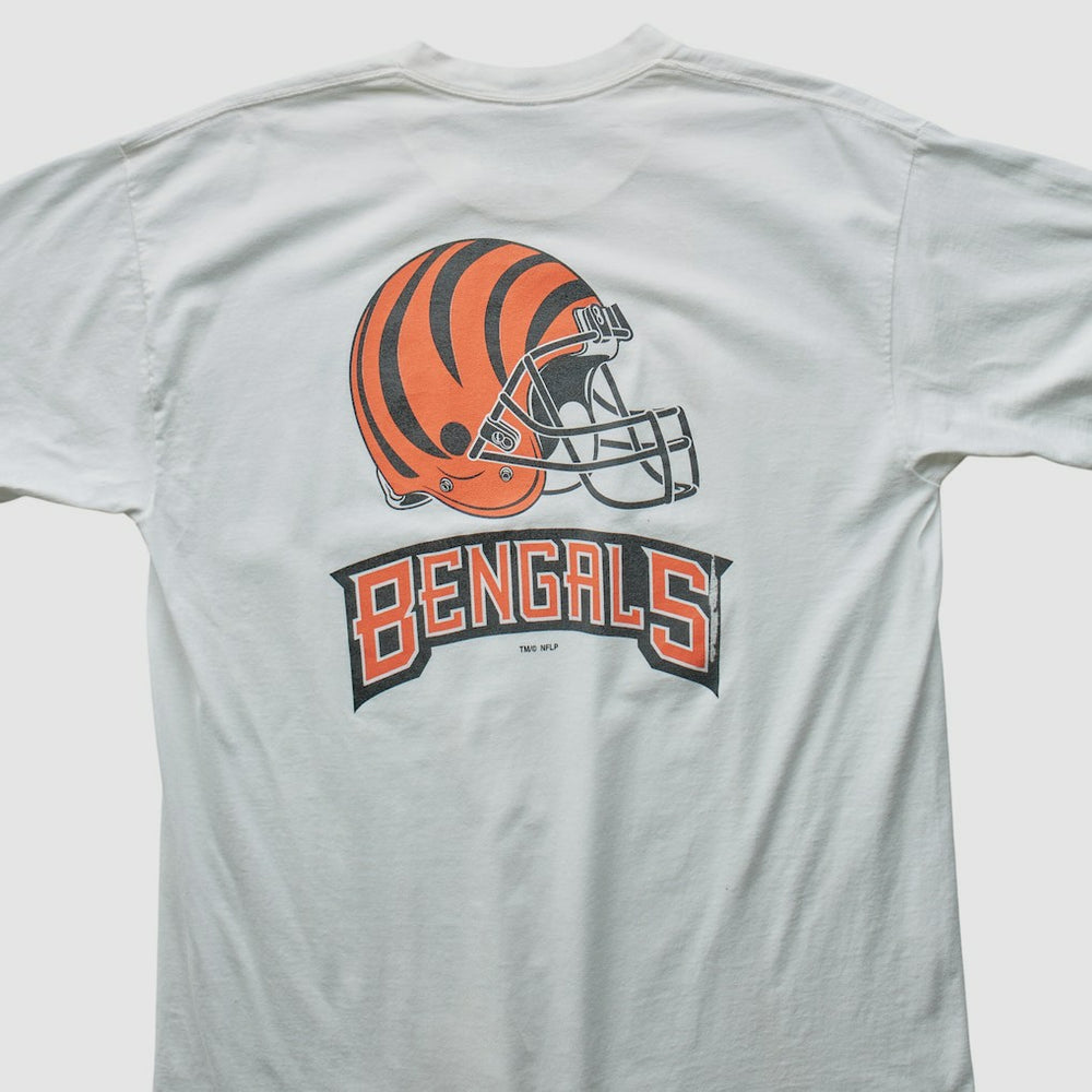 Cincinnati Bengals All Sport 90s T-shirt - White Vintage - Fanatics