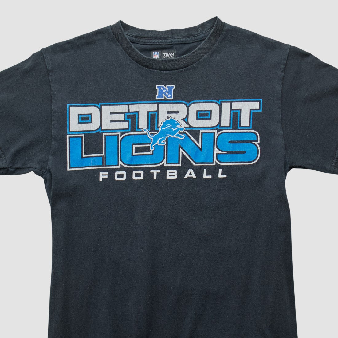 Detroit Lions NFL 2010s T-shirt - Black Vintage - Fanatics