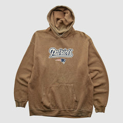 New England Patriots NFL 2000s Hooded Pullover Sweatshirt - Clay Vintage - Fanatics