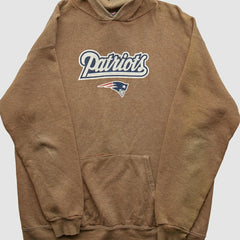 New England Patriots NFL 2000s Hooded Pullover Sweatshirt - Clay Vintage - Fanatics