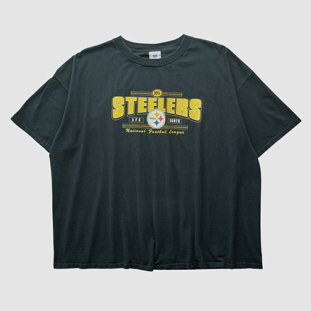 Pittsburgh Steelers NFL 2000s T-shirt - Black Vintage - Fanatics