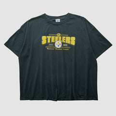Pittsburgh Steelers NFL 2000s T-shirt - Black Vintage - Fanatics