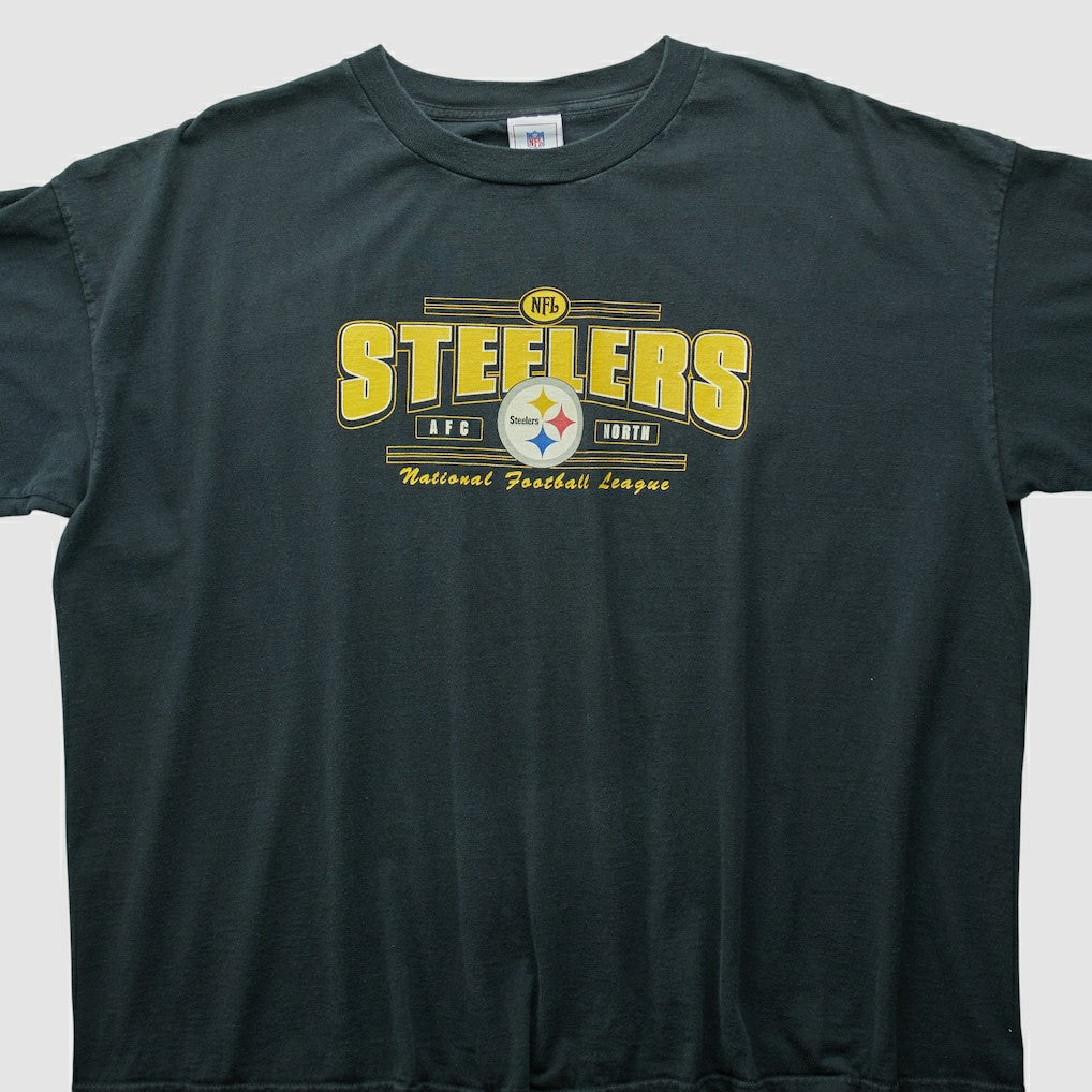 Pittsburgh Steelers NFL 2000s T-shirt - Black Vintage - Fanatics