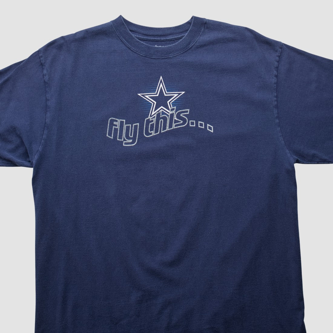 Dallas Cowboys Reebok 2000s T-shirt - Navy Vintage - Fanatics