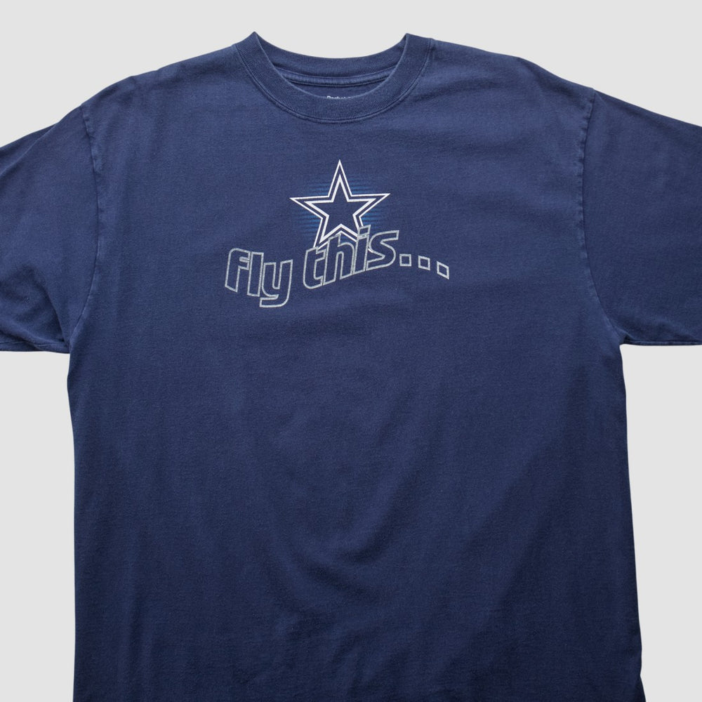 Dallas Cowboys Reebok 2000s T-shirt - Navy Vintage - Fanatics