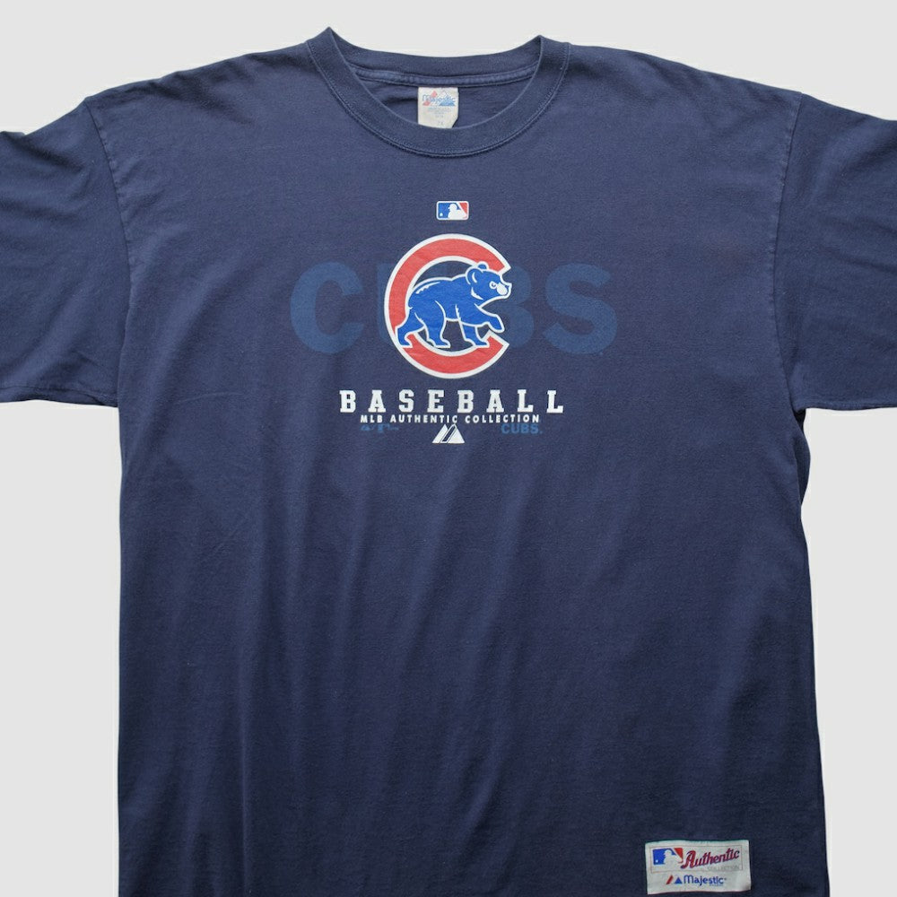 Chicago Cubs Majestic 2000s T-shirt Near Me