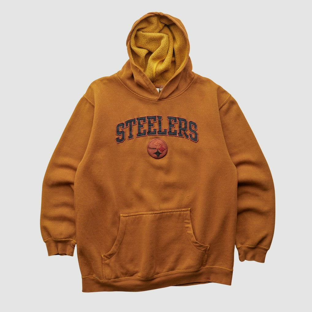 Pittsburgh Steelers NFL 2000s Hooded Pullover Sweatshirt - Clay Vintage - Fanatics