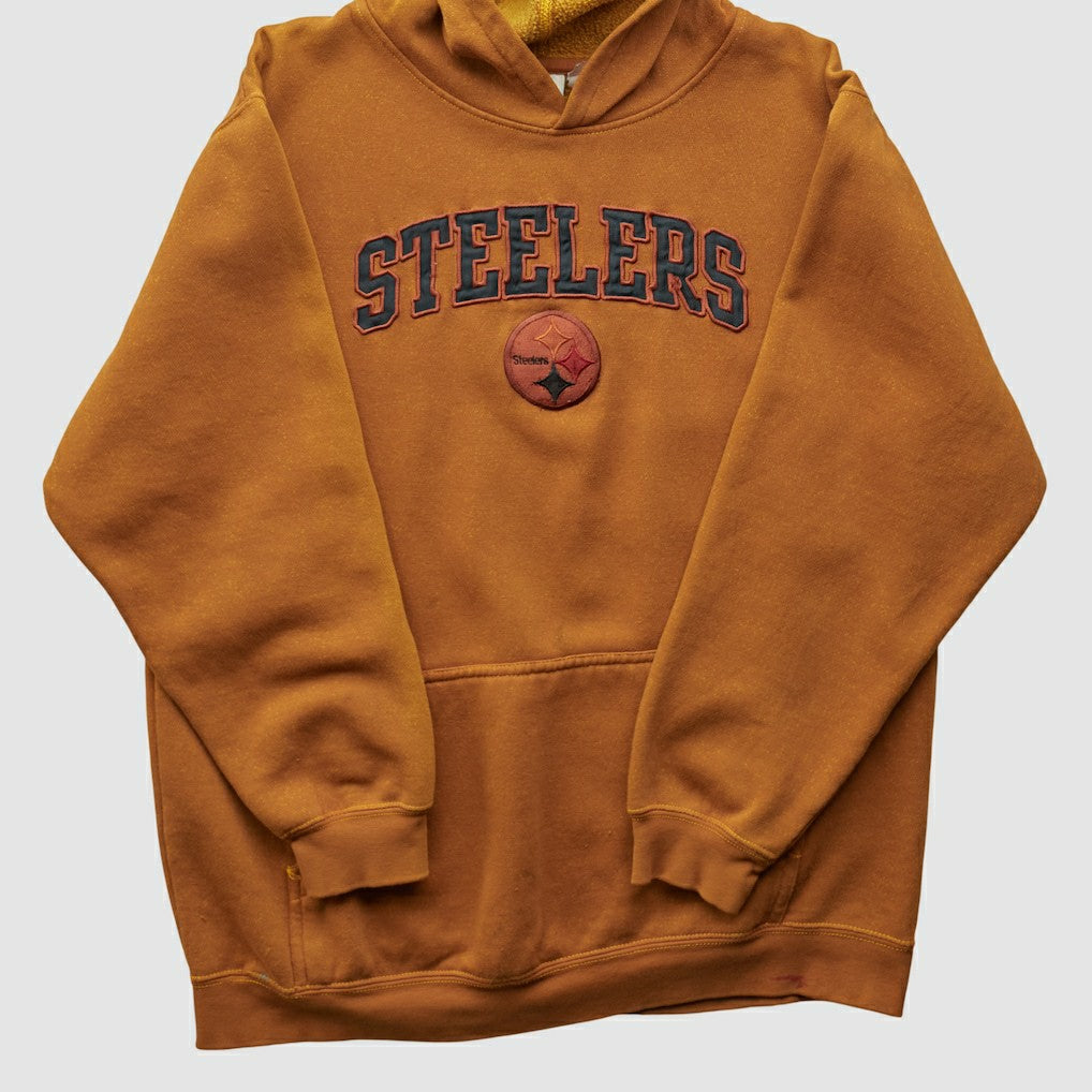 Pittsburgh Steelers NFL 2000s Hooded Pullover Sweatshirt - Clay Vintage - Fanatics