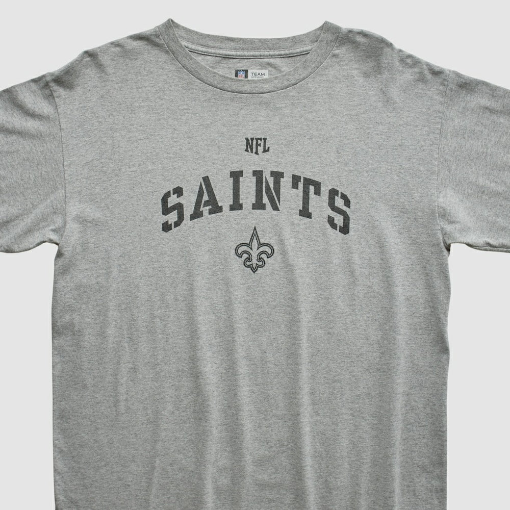 New Orleans Saints NFL Long Sleeve T-shirt - Heather Gray Vintage - Fanatics