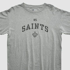 New Orleans Saints NFL Long Sleeve T-shirt - Heather Gray Vintage - Fanatics