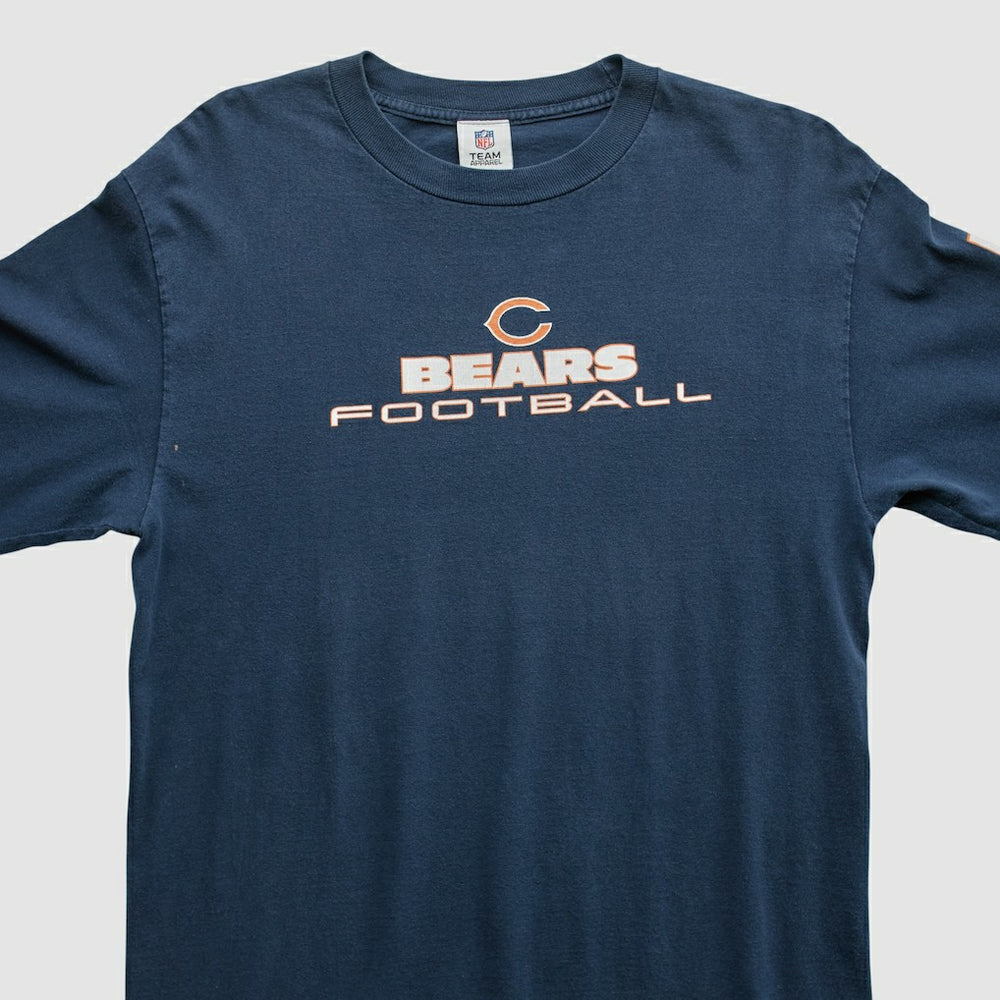 Chicago Bears NFL 2010s Long Sleeve T-shirt - Navy Vintage - Fanatics