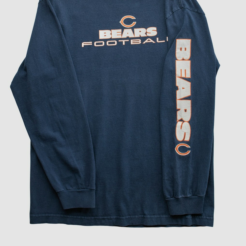 Chicago Bears NFL 2010s Long Sleeve T-shirt - Navy Vintage - Fanatics