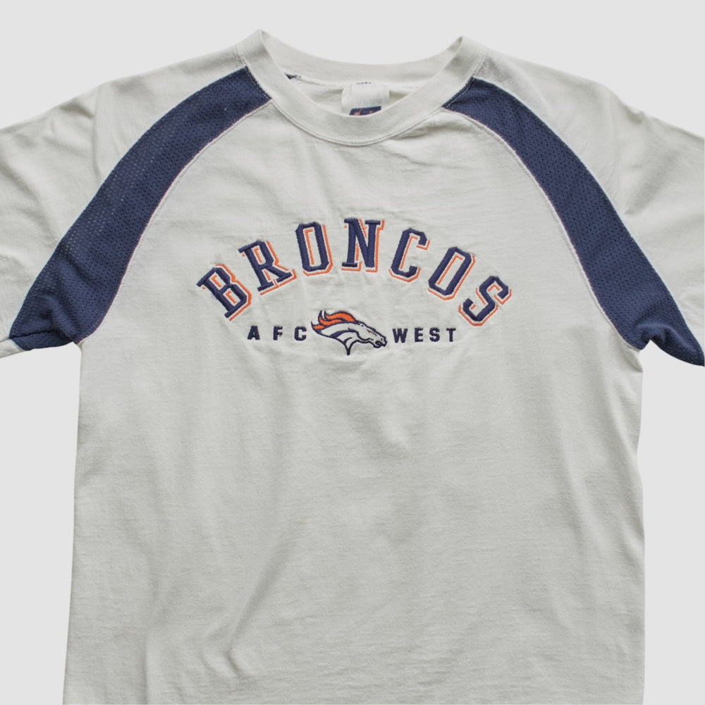 Denver Broncos CSA 90s Long Sleeve T-shirt - White Vintage - Fanatics
