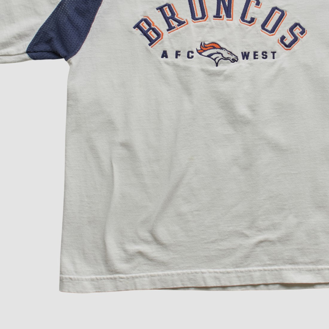 Denver Broncos CSA 90s Long Sleeve T-shirt - White Vintage - Fanatics