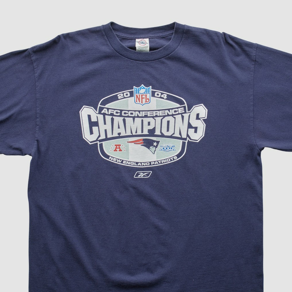 New England Patriots Delta 2004 Long Sleeve T-shirt - Navy Vintage - Fanatics