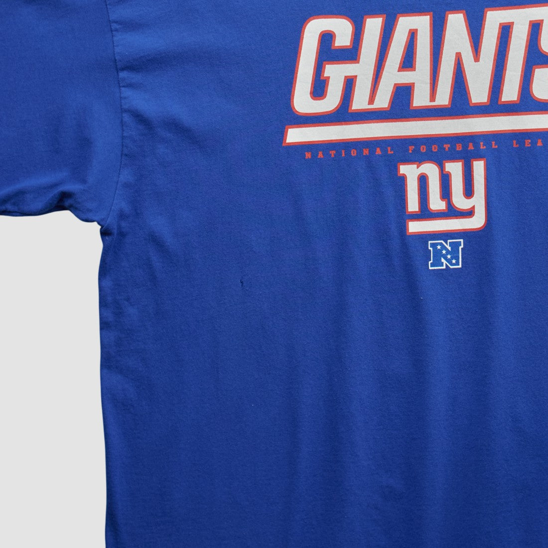 New York Giants NFL 2010s Long Sleeve T-shirt - Blue Vintage - Fanatics