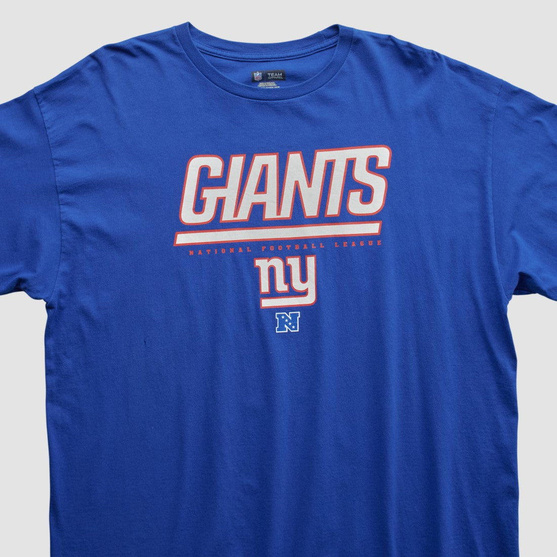 New York Giants NFL 2010s Long Sleeve T-shirt - Blue Vintage - Fanatics