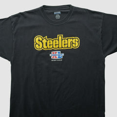 Pittsburgh Steelers Reebok 2006 T-shirt - Black Vintage - Fanatics