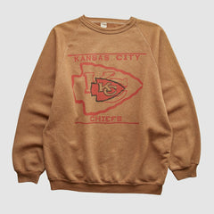 Kansas City Chiefs Pullover Sweatshirt - Clay Vintage - Fanatics
