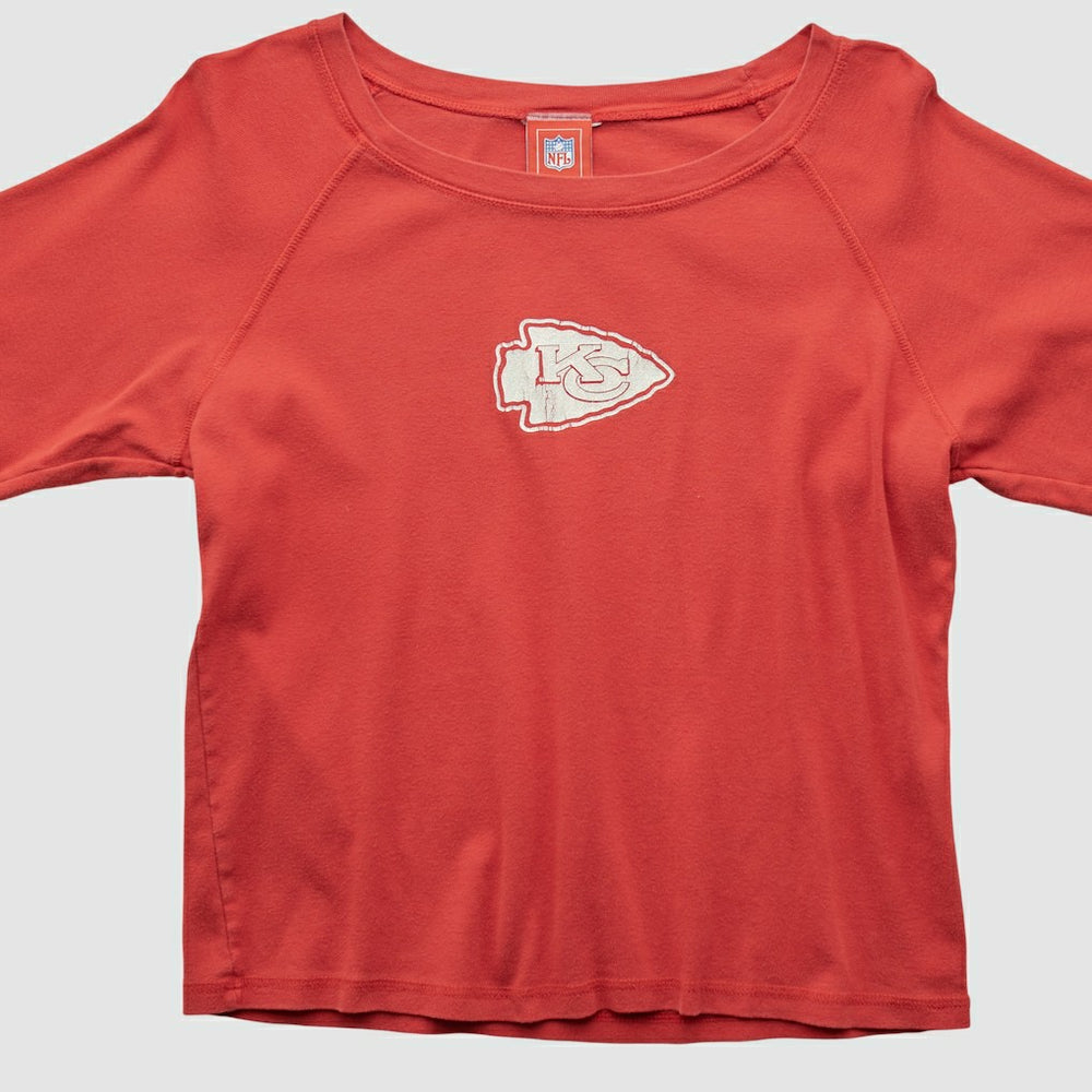 Kansas City Chiefs NFL 2000s Long Sleeve T-shirt - Red Vintage - Fanatics