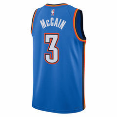 Nike Jared McCain Oklahoma City Thunder Unisex Swingman Jersey Icon Edition Blue