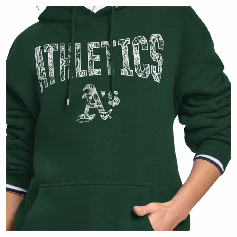 Athletics Starter Women's Lace Team Lockup Fleece Hoodie Outlet