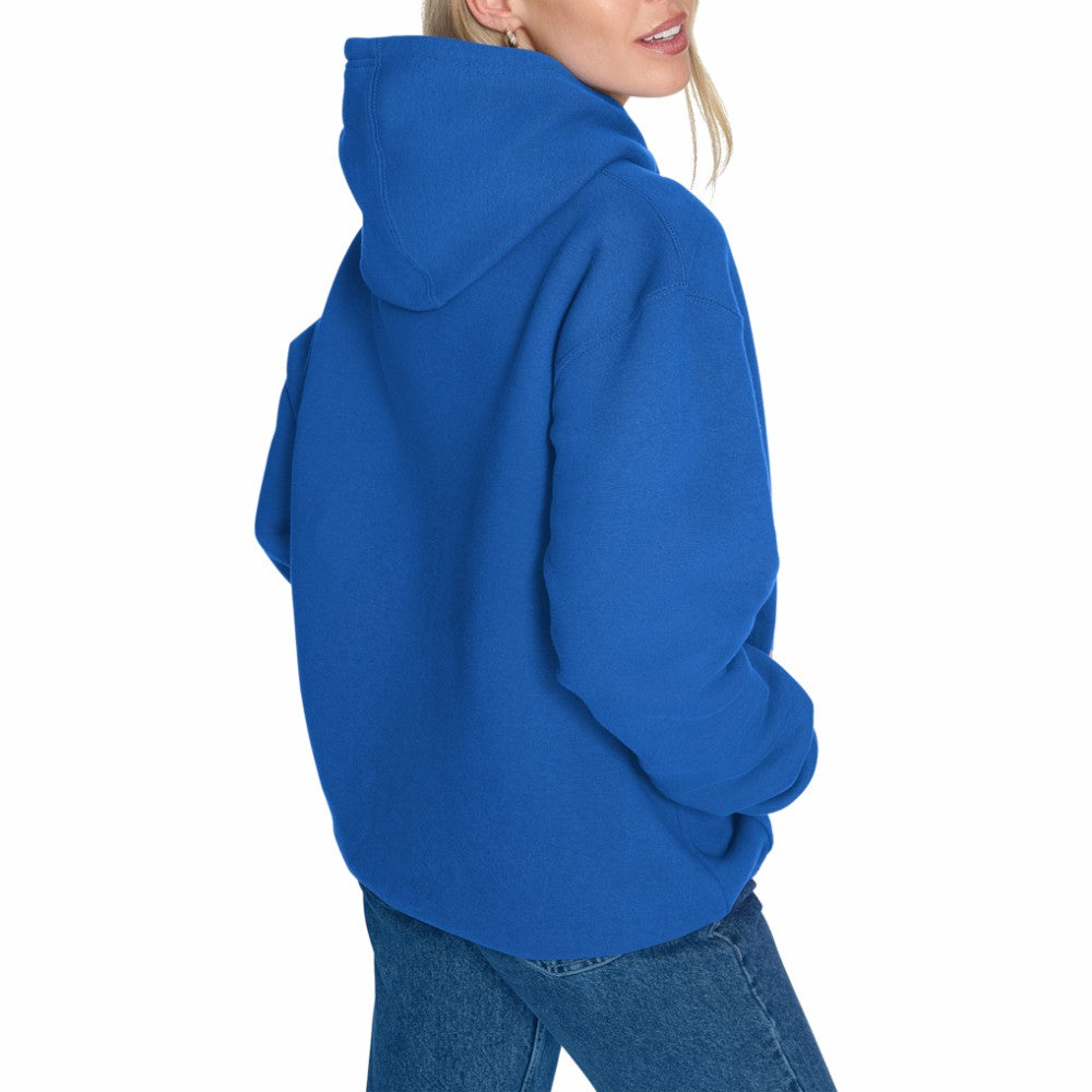 Toronto Blue Jays Starter Women's Lace Team Lockup Fleece Hoodie Sale