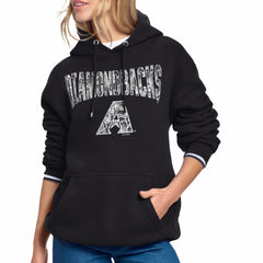 Arizona Diamondbacks Starter Women's Lace Team Lockup Fleece Hoodie Near Me