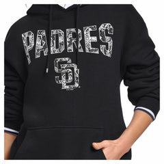San Diego Padres Starter Women's Lace Team Lockup Fleece Hoodie Outlet