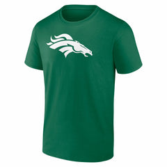 Bo Nix Denver Broncos St. Patrick's Day Icon Name & Number T-Shirt - Green - NFL