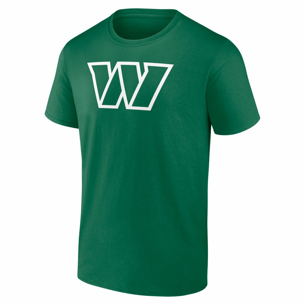 Jayden Daniels Washington Commanders St. Patrick's Day Icon Name & Number T-Shirt - Green - NFL